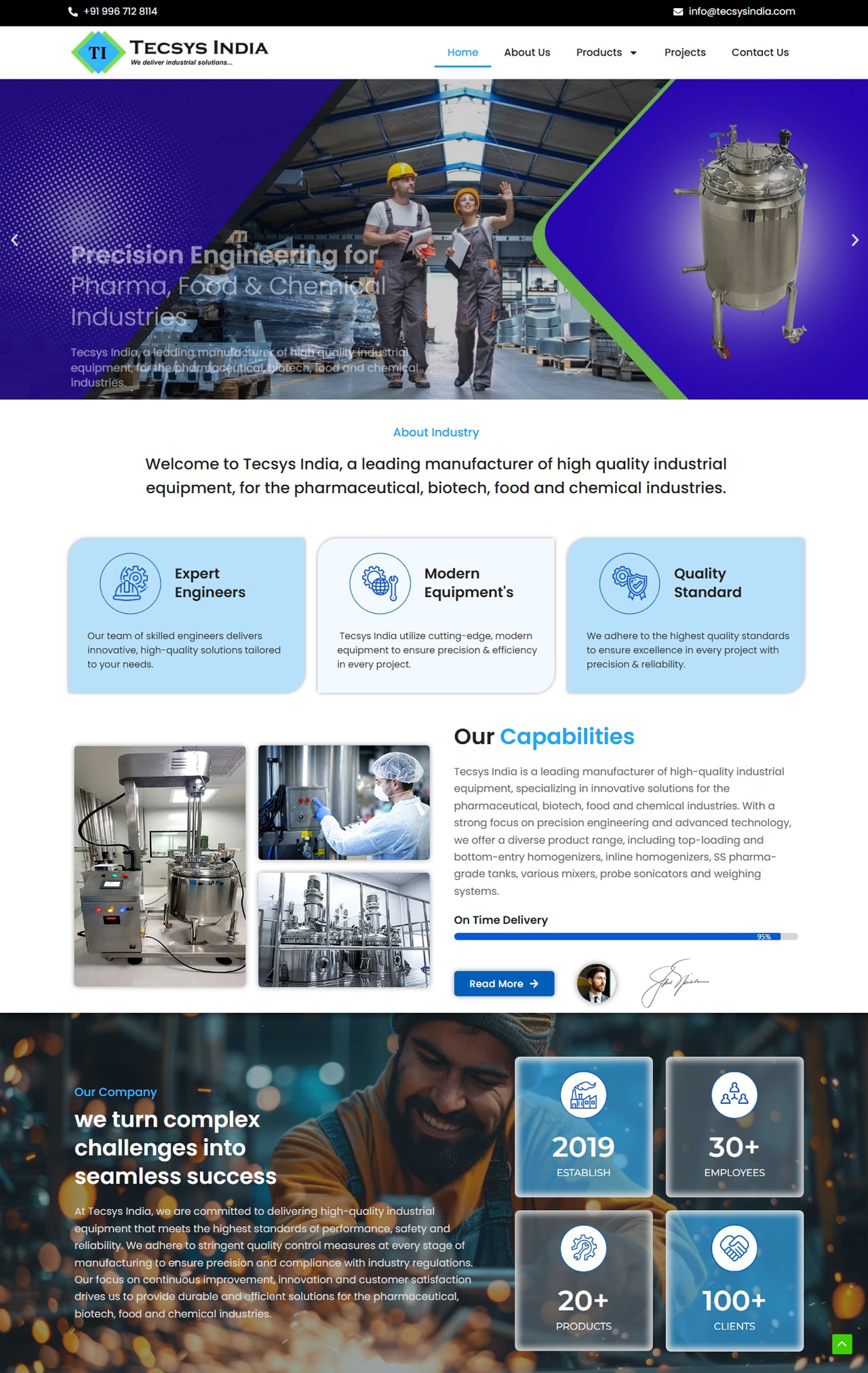 Project - Tecsys India